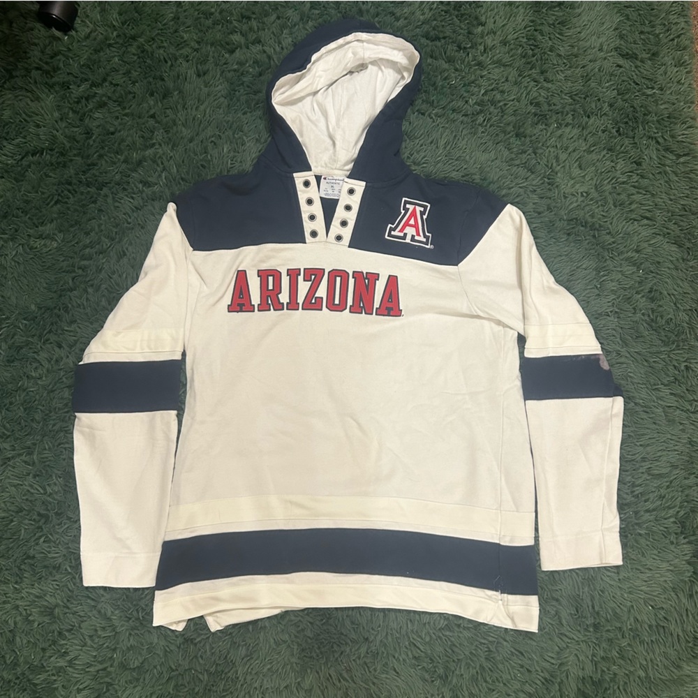 Vintage champion authentic pullover Arizona Wildcats team hoodie sweatshirt XL
